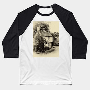 A sweet Cotswolds' cottage Baseball T-Shirt